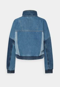 Karl Kani RETRO BLOCK JACKET - Jeansjacke - Blue, Damen 11 Karl Kani RETRO BLOCK JACKET - Jeansjacke - Blue, Damen -Outlet KARL KANI Store 9fa4d7427c72485abb803dd73d3e7267