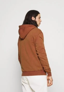 Karl Kani SMALL SIGNATURE BOX WASHED HOODIE UNISEX - Sweatshirt - Dark Orange -Outlet KARL KANI Store 9fdd16632c414f62a42fe04c47ebad73