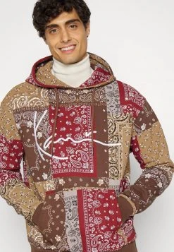 Karl Kani UNISEX SIGNATURE PAISLEY HOODIE - Sweatshirt - Light Sand -Outlet KARL KANI Store a007716889f7494aa6388bd6ce756e1c