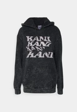 Karl Kani BLURRY RETRO LOGO HEAVY WASHED HOODIE - Sweatshirt - Anthracite, Damen -Outlet KARL KANI Store a03d917721da4137a53a0ffe2d8ff693