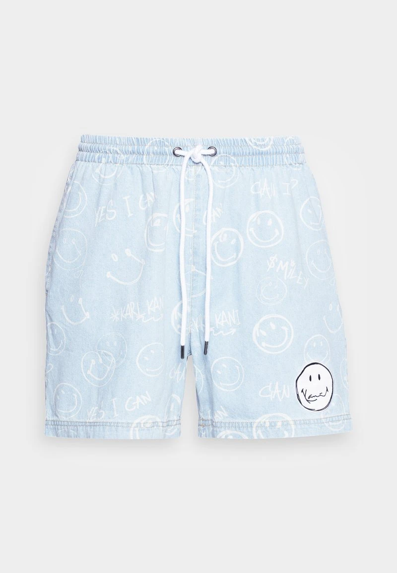KARL KANI X SMILEY® SIGNATURE RESORT - Shorts - Bleached Blue, Herren 6 KARL KANI X SMILEY® SIGNATURE RESORT - Shorts - Bleached Blue, Herren – Bild 4