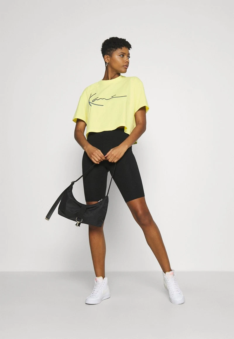 Karl Kani SIGNATURE TEE - T-Shirt Print - Lime, Damen 4 Karl Kani SIGNATURE TEE - T-Shirt Print - Lime, Damen – Bild 2