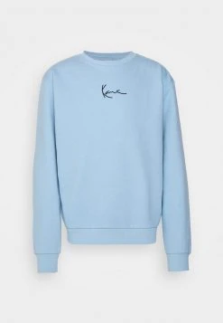 Karl Kani SMALL SIGANTURE CREW UNISEX - Sweatshirt - Light Blue 5 Karl Kani SMALL SIGANTURE CREW UNISEX - Sweatshirt - Light Blue -Outlet KARL KANI Store a270a57fd7fb47279f638d91f91ff997