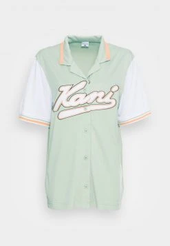Karl Kani VARSITY BLOCK BASEBALL - T-Shirt Print - Cream, Damen 5 Karl Kani VARSITY BLOCK BASEBALL - T-Shirt Print - Cream, Damen -Outlet KARL KANI Store a3264e5f31e7451692b2d561bf46f902