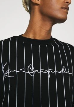 Karl Kani UNISEX ORIGINALS PINSTRIPE CREW - Sweatshirt - Black 11 Karl Kani UNISEX ORIGINALS PINSTRIPE CREW - Sweatshirt - Black -Outlet KARL KANI Store a3719eefe3cd4d5fa3351dfac4d79331