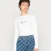 Karl Kani SMALL SIGNATURE - Langarmshirt - White, Damen