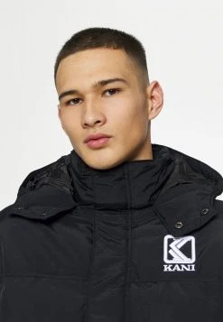 Karl Kani LONG HOODED PUFFER JACKET UNISEX - Wintermantel - Black 11 Karl Kani LONG HOODED PUFFER JACKET UNISEX - Wintermantel - Black -Outlet KARL KANI Store a486ec915d5d437d9c59004886a73b8c