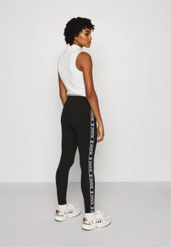 Karl Kani SIGNATURE TAPE - Leggings - Hosen - Black, Damen -Outlet KARL KANI Store a524ad58162b4d5485385cefdefd82b8