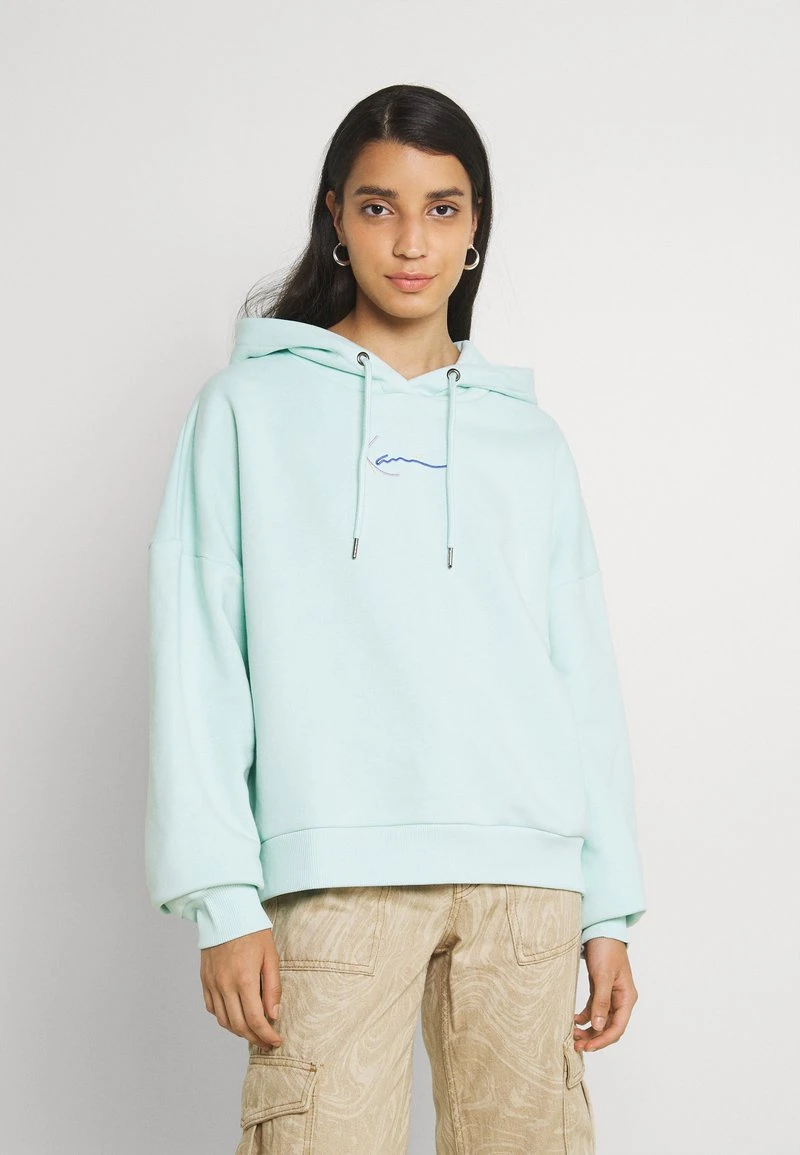 Karl Kani SMALL SIGNATURE HOODIE - Sweatshirt - Mint, Damen 3 Karl Kani SMALL SIGNATURE HOODIE - Sweatshirt - Mint, Damen