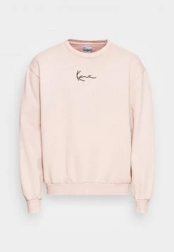 Karl Kani UNISEX SMALL SIGNATURE WASHED CREW UNISEX - Sweatshirt - Rose -Outlet KARL KANI Store a61a8ad4165846cd993ecd502a65bd21