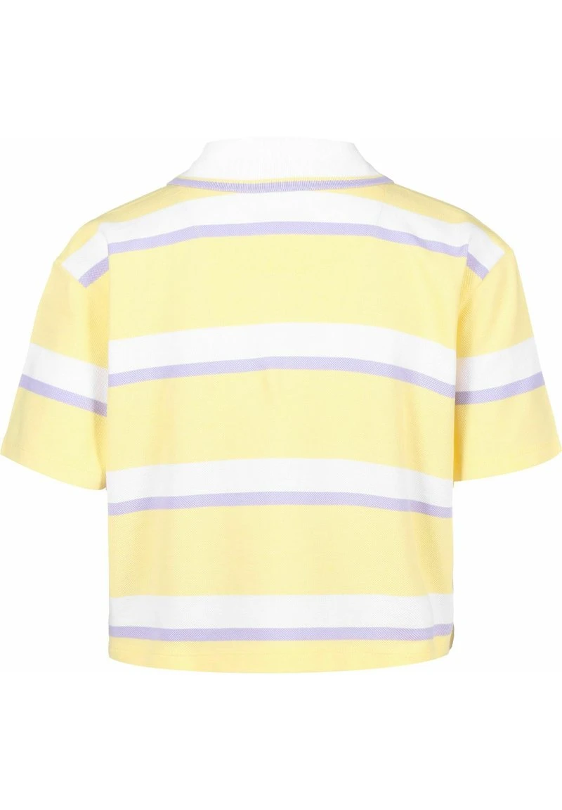Karl Kani SIGNATURE STRIPE - Poloshirt - Light Yellow /purple, Damen 4 Karl Kani SIGNATURE STRIPE - Poloshirt - Light Yellow /purple, Damen – Bild 2