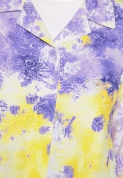 Karl Kani SMALL SIGNATURE PAISLEY RESORT - Hemdbluse - Lilac, Damen -Outlet KARL KANI Store a6b68244224d4399944ce14e67296acb