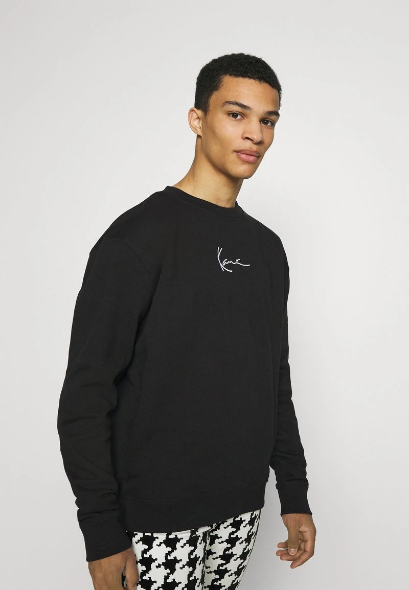 Karl Kani SMALL SIGNATURE CREW - Sweatshirt - Black, Herren 3 Karl Kani SMALL SIGNATURE CREW - Sweatshirt - Black, Herren