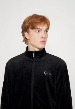 Karl Kani SMALL SIGNATURE JACKET UNISEX - Leichte Jacke - Black -Outlet KARL KANI Store a8e12963ee9644f1b184dd9000d0c11f