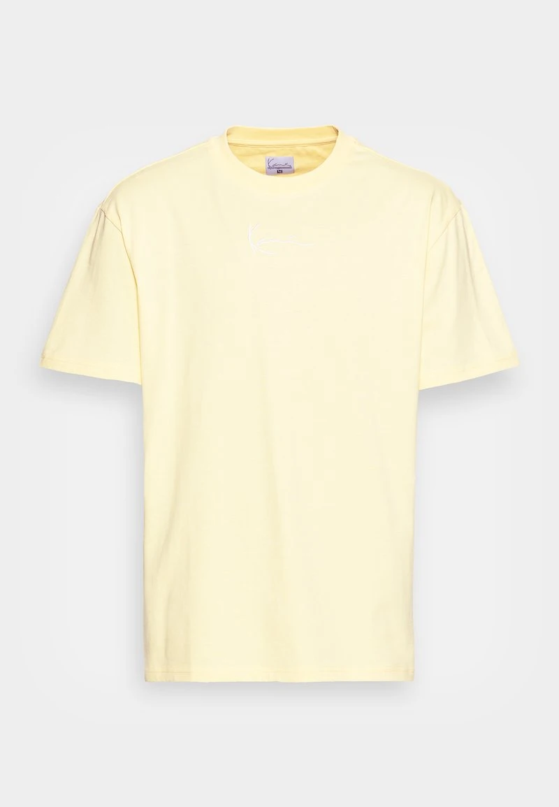 SMALL SIGNATURE ESSENTIAL TEE UNISEX - T-Shirt basic - light yellow Karl Kani SMALL SIGNATURE ESSENTIAL TEE UNISEX - T-Shirt Basic - Light Yellow -Outlet KARL KANI Store a920f23d7989452e9c3fb3f0546b244c