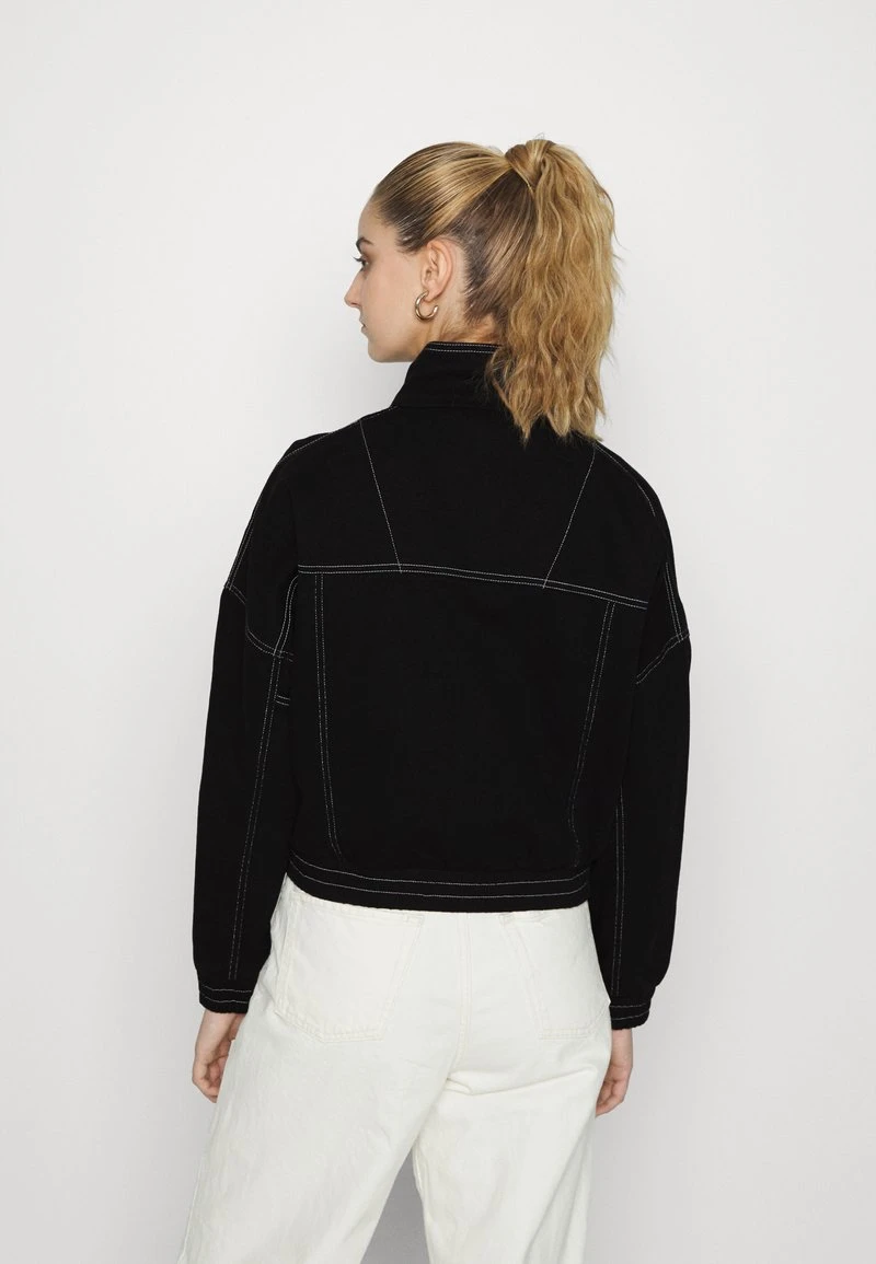 JACKET - Jeansjacke - black Karl Kani JACKET - Jeansjacke - Black, Damen -Outlet KARL KANI Store ab275053675c4592bbacfd14f66e1665