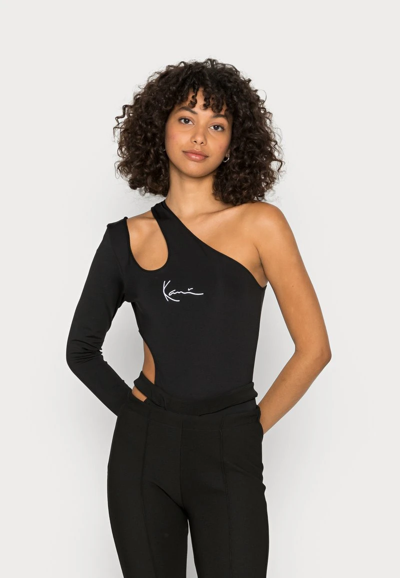 Karl Kani SMALL SIGNATURE CUT OUT BODY - Langarmshirt - Black, Damen 3 Karl Kani SMALL SIGNATURE CUT OUT BODY - Langarmshirt - Black, Damen