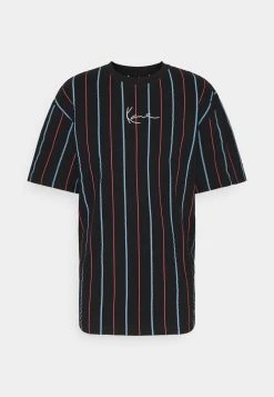 Karl Kani SMALL SIGNATURE PINSTRIPE TEE - T-Shirt Print - Black, Herren -Outlet KARL KANI Store abb7cb48782a43f7b8b294c5f3c92356
