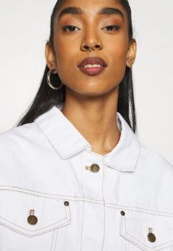 Karl Kani Jeansjacke - White, Damen -Outlet KARL KANI Store ad4bfb3ef39c45f3bab2c9bd339b7b02