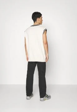 Karl Kani VEST UNISEX - Strickpullover - Cream -Outlet KARL KANI Store ad76cbe05b664899867ab07d075458e8