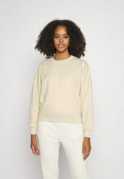 Karl Kani SMALL SIGNATURE CREW - Sweatshirt - Light Sand, Damen