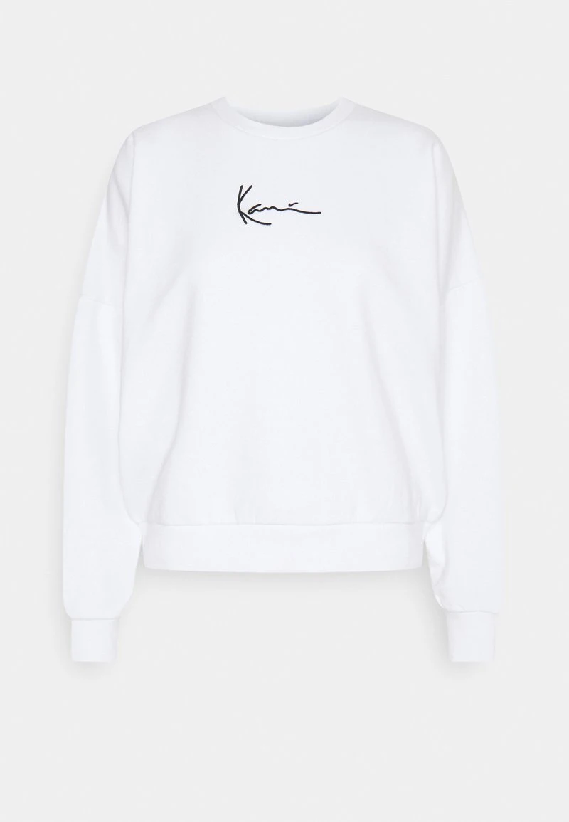 Karl Kani SMALL SIGNATURE CREW - Sweatshirt - White, Damen 7 Karl Kani SMALL SIGNATURE CREW - Sweatshirt - White, Damen – Bild 5