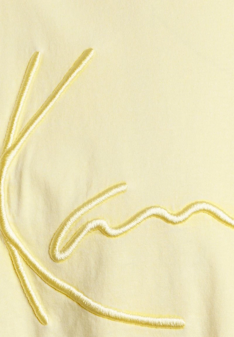 Karl Kani SIGNATURE DESTROYED TEE UNISEX - T-Shirt Print - Light Yellow 5 Karl Kani SIGNATURE DESTROYED TEE UNISEX - T-Shirt Print - Light Yellow – Bild 3