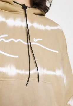 Karl Kani SIGNATURE TIE DYE OVERSIZE HOODIE UNISEX - Sweatshirt - Sand -Outlet KARL KANI Store aef0374faee44fff9c2d4defb2696feb