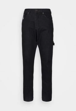 Karl Kani RETRO RINSED PANTS UNISEX - Jeans Relaxed Fit - Black -Outlet KARL KANI Store b1fe26e10ecf4889b27bb00f2647d2d2