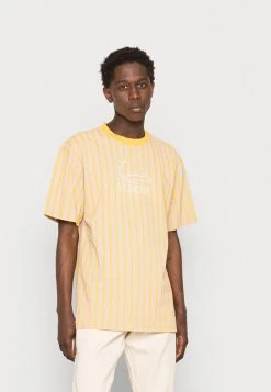 Karl Kani SIGNATURE KKJ PINSTRIPE TEE UNISEX - T-Shirt Print - Light Sand
