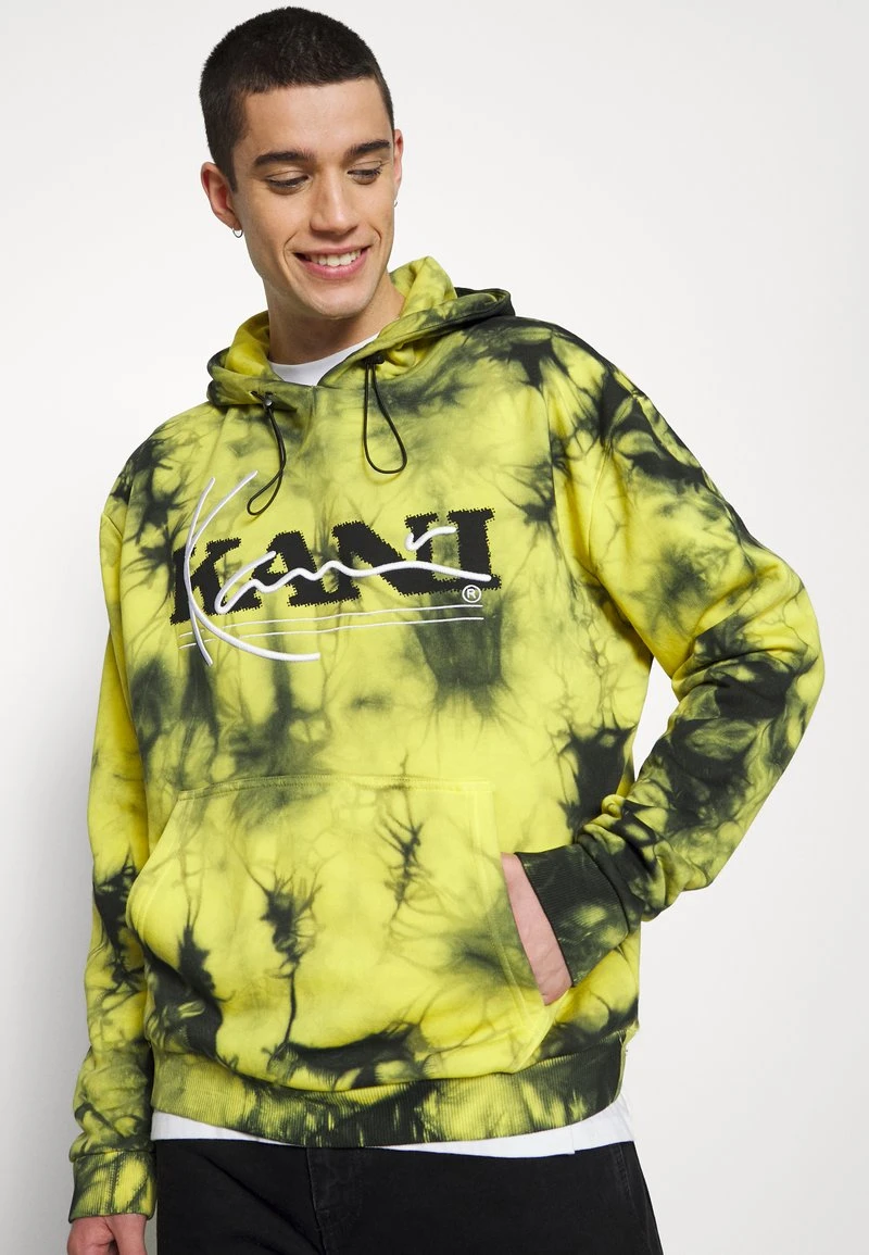 Karl Kani RETRO TIE DYE HOODIE UNISEX - Sweatshirt - Yellow 6 Karl Kani RETRO TIE DYE HOODIE UNISEX - Sweatshirt - Yellow – Bild 4