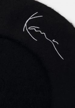 Karl Kani SIGNATURE BERET - Hut - Black, Unisex -Outlet KARL KANI Store b43de7d42a7c4515bd6f66b47e39ef1b