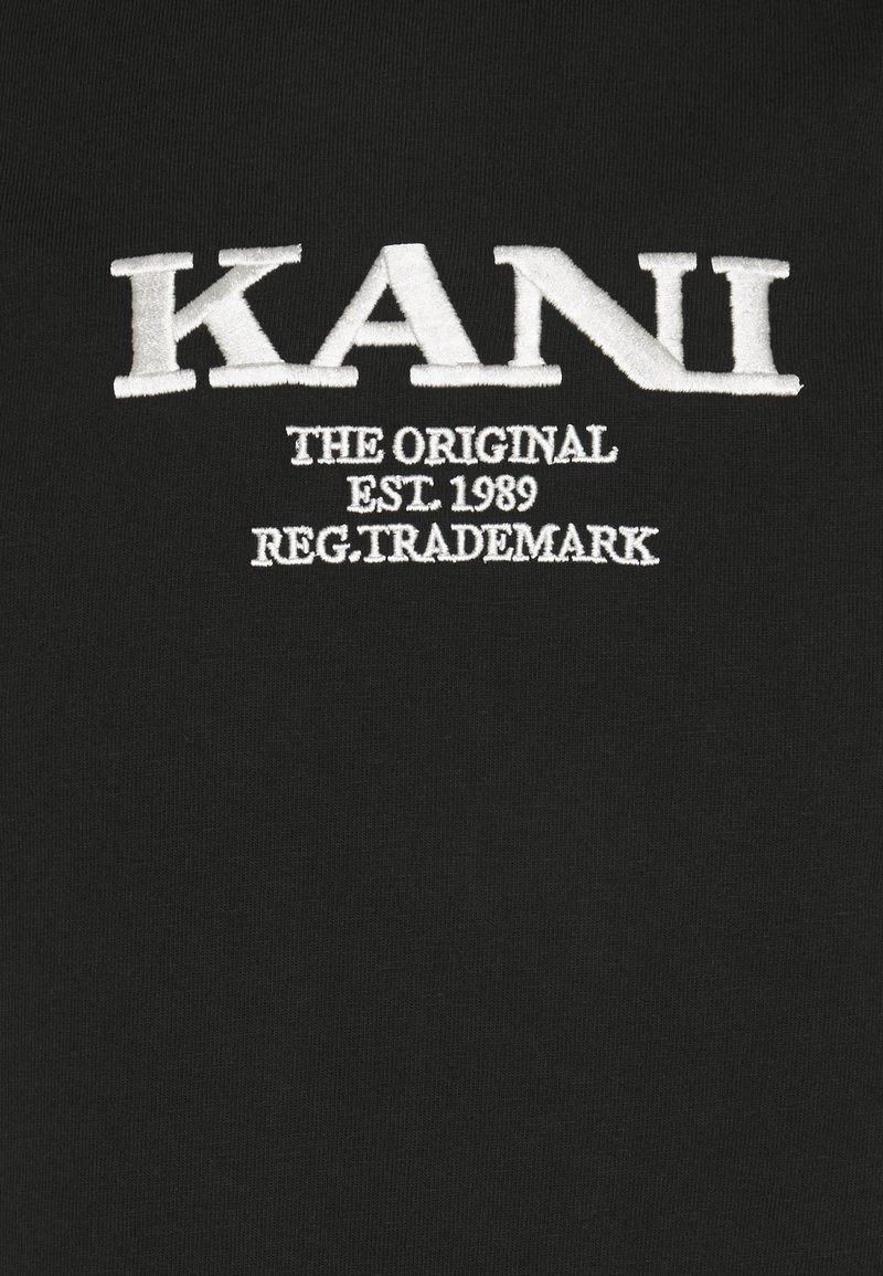 RETRO BLEACHED TEE UNISEX - T-Shirt print - black Karl Kani RETRO BLEACHED TEE UNISEX - T-Shirt Print - Black -Outlet KARL KANI Store b4912237d1ff4663bc94dfe89f4e7ea3