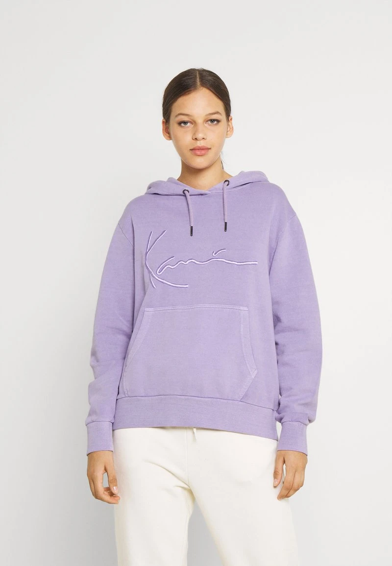 SIGNATURE WASHED HOODIE - Sweatshirt - purple Karl Kani SIGNATURE WASHED HOODIE - Sweatshirt - Purple, Damen -Outlet KARL KANI Store b4ad34d9720e4412a5a89b6ca064b693