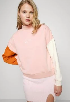 Karl Kani SMALL SIGNATURE BLOCK CREW - Sweatshirt - Rose, Damen -Outlet KARL KANI Store b56b28625fc346c58aff70c0166ee309