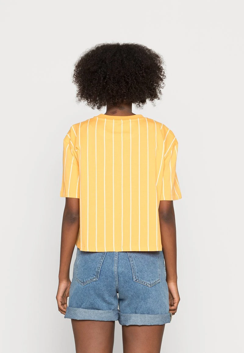 SIGNATURE CROP TEE - T-Shirt print - light orange Karl Kani SIGNATURE CROP TEE - T-Shirt Print - Light Orange, Damen -Outlet KARL KANI Store b58eac818daa431ea5b0e230fb7f5d85