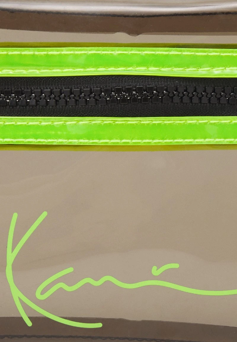 Karl Kani SIGNATURE TRANSPARENT WAIST BAG UNISEX - Gürteltasche - Lime 6 Karl Kani SIGNATURE TRANSPARENT WAIST BAG UNISEX - Gürteltasche - Lime – Bild 4