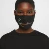 Karl Kani SIGNATURE FACE MASK - Stoffmaske - Black, Unisex
