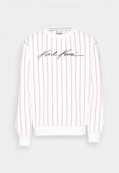 Karl Kani UNISEX AUTOGRAPH PINSTRIPE CREW - Sweatshirt - Red 5 Karl Kani UNISEX AUTOGRAPH PINSTRIPE CREW - Sweatshirt - Red -Outlet KARL KANI Store b744ff3537134290a2d17051e6bb9c3c