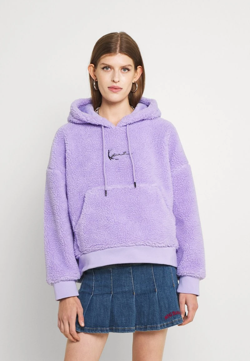 Karl Kani SIGNATURE HOODIE - Kapuzenpullover - Lila, Damen 3 Karl Kani SIGNATURE HOODIE - Kapuzenpullover - Lila, Damen