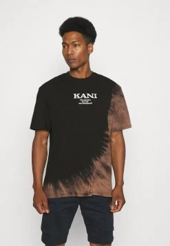 Karl Kani RETRO BLEACHED TEE UNISEX - T-Shirt Print - Black