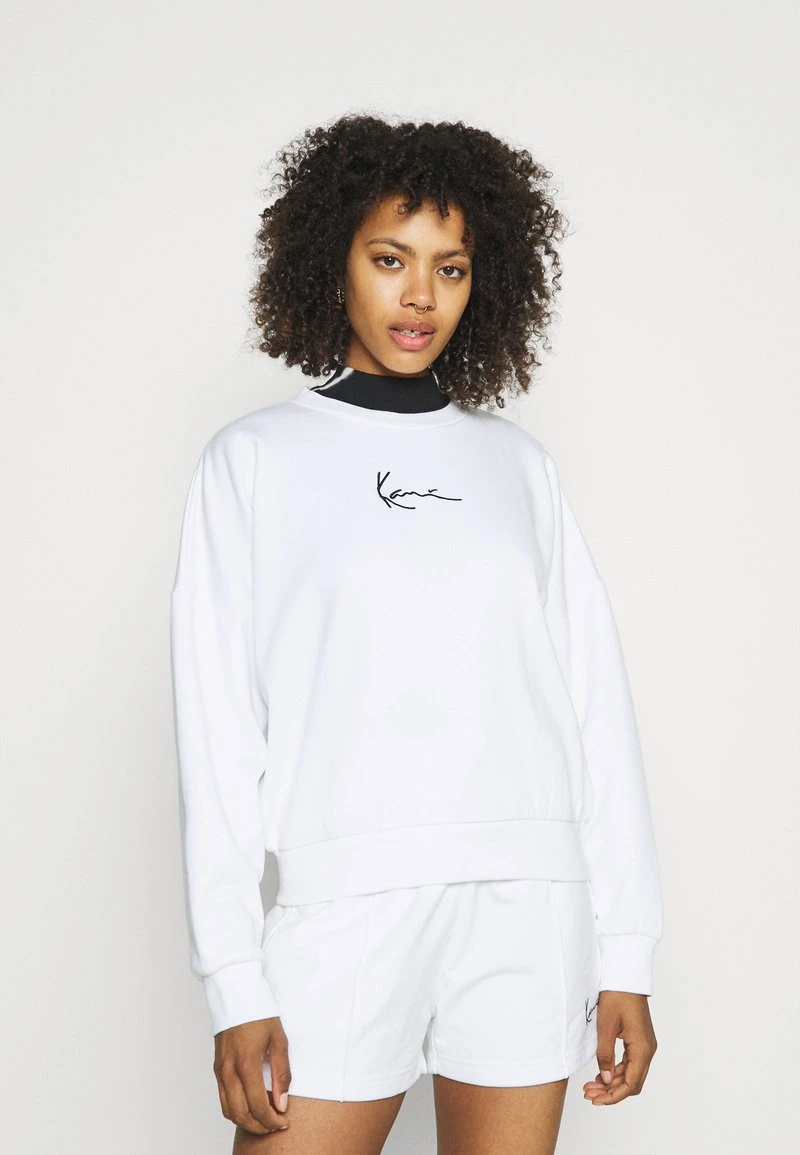 Karl Kani SMALL SIGNATURE CREW - Sweatshirt - White, Damen 3 Karl Kani SMALL SIGNATURE CREW - Sweatshirt - White, Damen