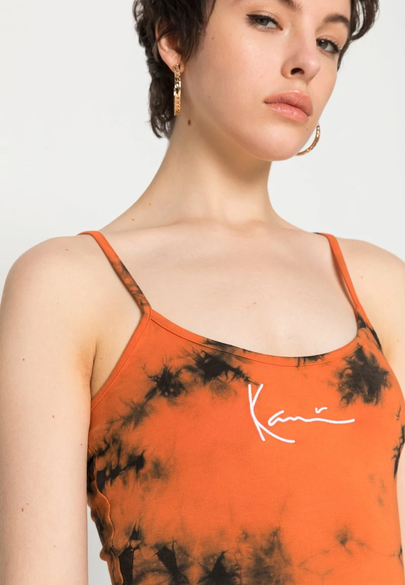 Karl Kani SMALL SIGNATURE TIE DYE - Top - Black, Damen 7 Karl Kani SMALL SIGNATURE TIE DYE - Top - Black, Damen – Bild 5