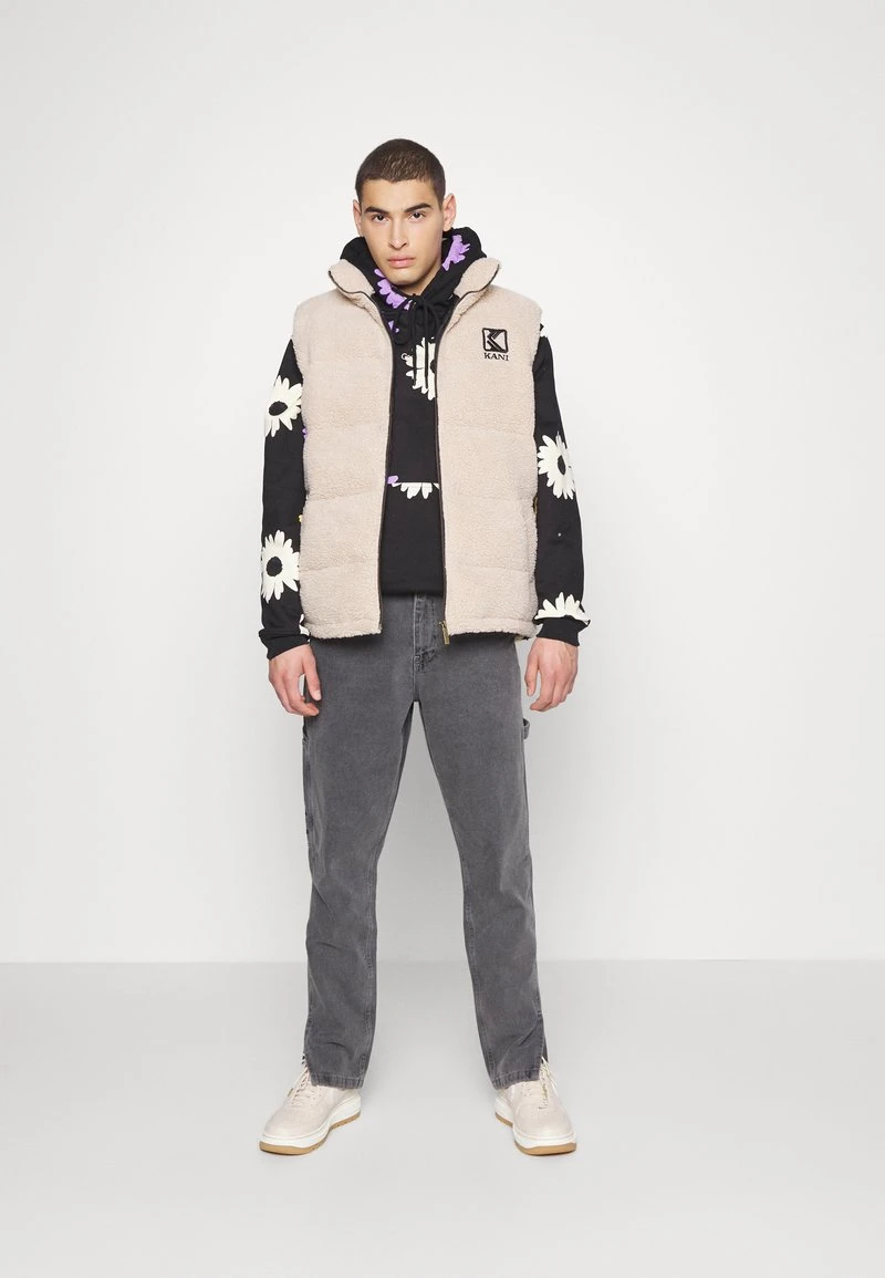 RETRO SLIT PANTS - Jeans Straight Leg - grey Karl Kani RETRO SLIT PANTS - Jeans Straight Leg - Grey, Herren -Outlet KARL KANI Store bd3176022e484daebb71329b73b5ffcc