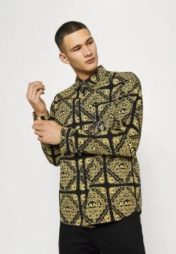 Karl Kani CHEST SIGNATURE LOGO UNISEX - Hemd - Black -Outlet KARL KANI Store bd912ee9528143d0809c060eabbdc707