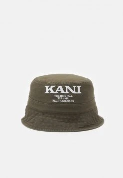 Karl Kani RETRO WASHED BUCKET HAT UNISEX - Hut - Green