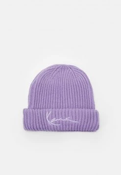 Karl Kani SIGNATURE FISHERMAN BEANIE UNISEX - Mütze - Purple