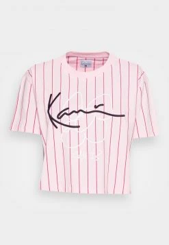 Karl Kani SIGNATURE CROP TEE - T-Shirt Print - Rose, Damen -Outlet KARL KANI Store c0dc3a98184a4bc1b7a664980434a247