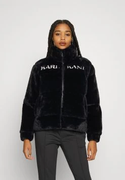 Karl Kani RETRO PUFFER JACKET - Winterjacke - Black, Damen