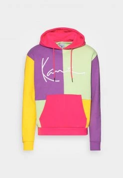 Karl Kani UNISEX SIGNATURE BLOCK HOODIE - Sweatshirt - Multicolor -Outlet KARL KANI Store c48461979bad428c92cb701ad4bd5e7e